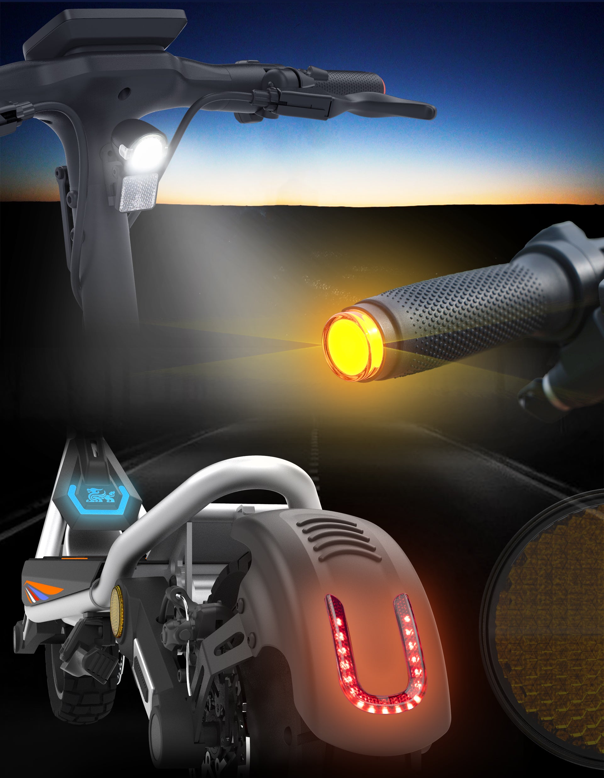 KuKirin A1 elektromos roller – 12. termékkép