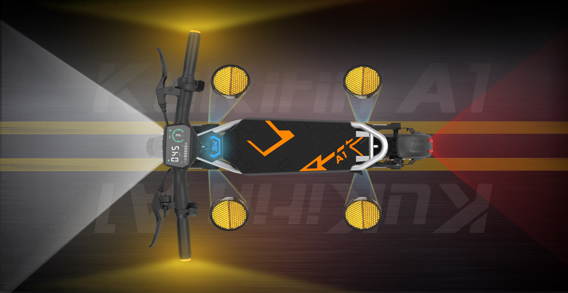 KuKirin A1 elektromos roller – 13. termékkép