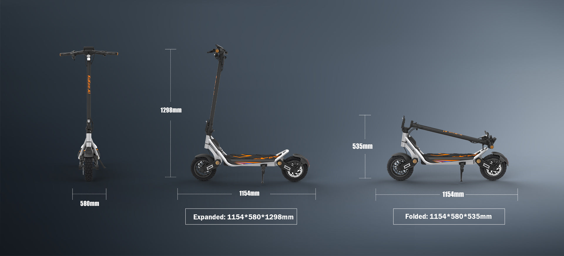 KuKirin A1 elektromos roller – 18. termékkép