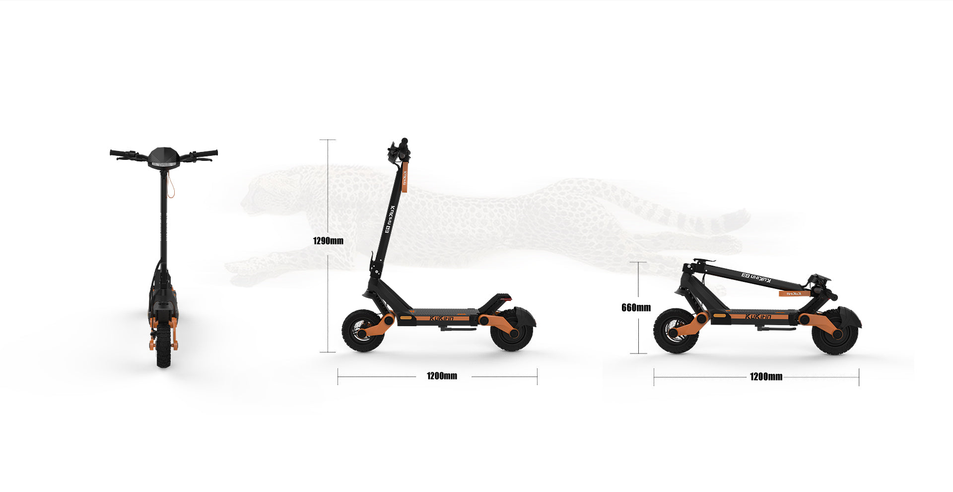 KuKirin G3 elektromos roller – 15. termékkép