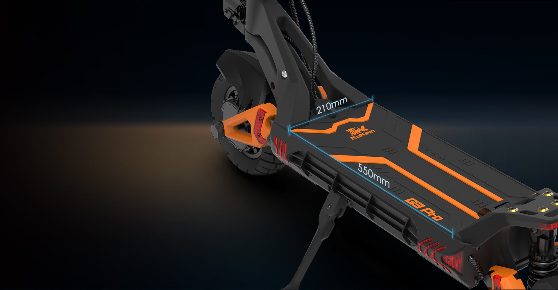 KuKirin G3 PRO elektromos roller – 22. termékkép