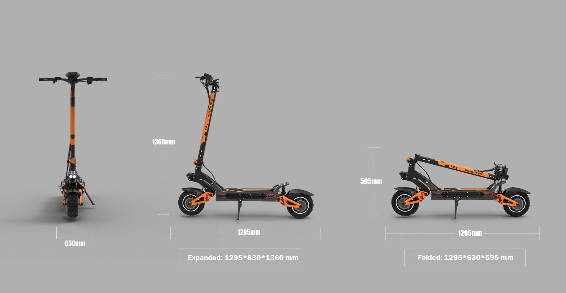 KuKirin G3 PRO elektromos roller – 23. termékkép