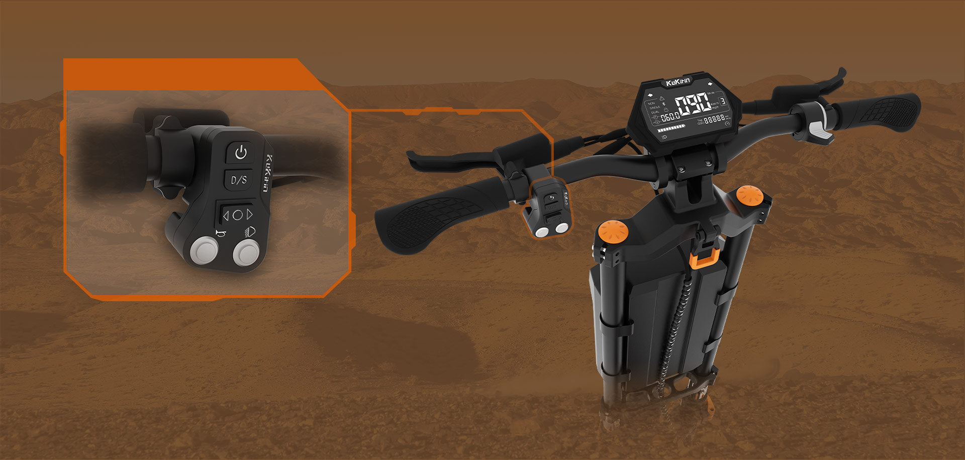 KuKirin G4 Max elektromos roller – 15. termékkép