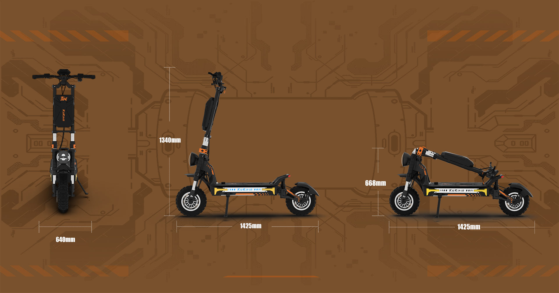 KuKirin G4 Max elektromos roller – 17. termékkép