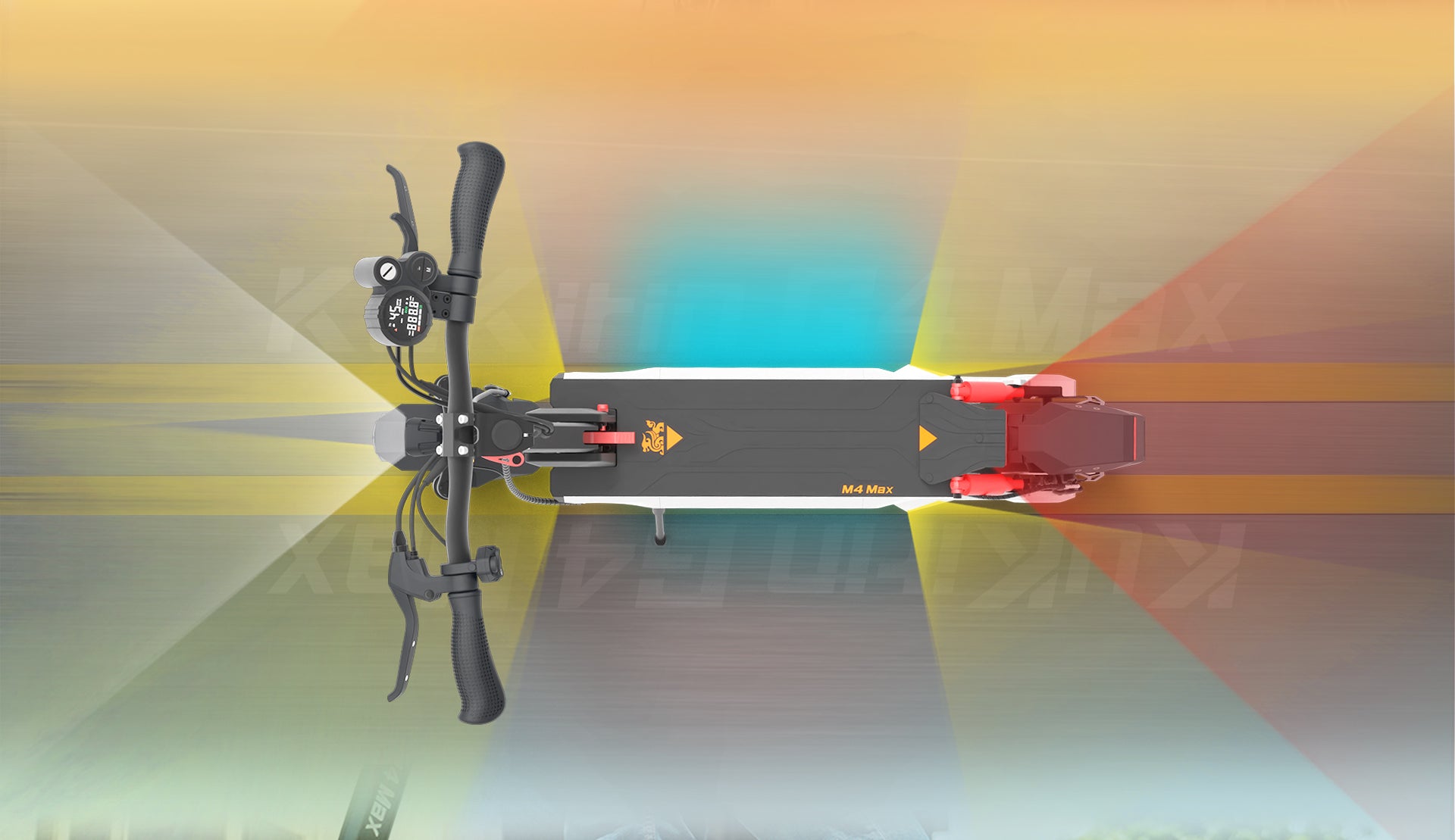 KuKirin M4 Max elektromos roller – 10. termékkép