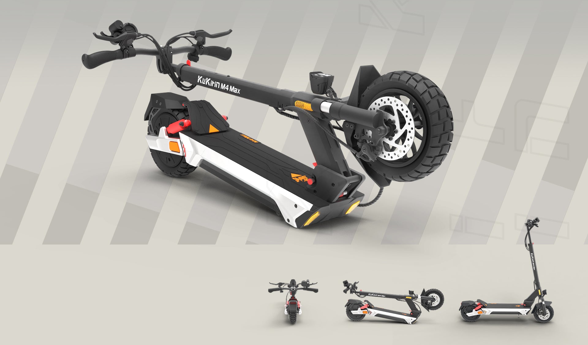 KuKirin M4 Max elektromos roller – 15. termékkép