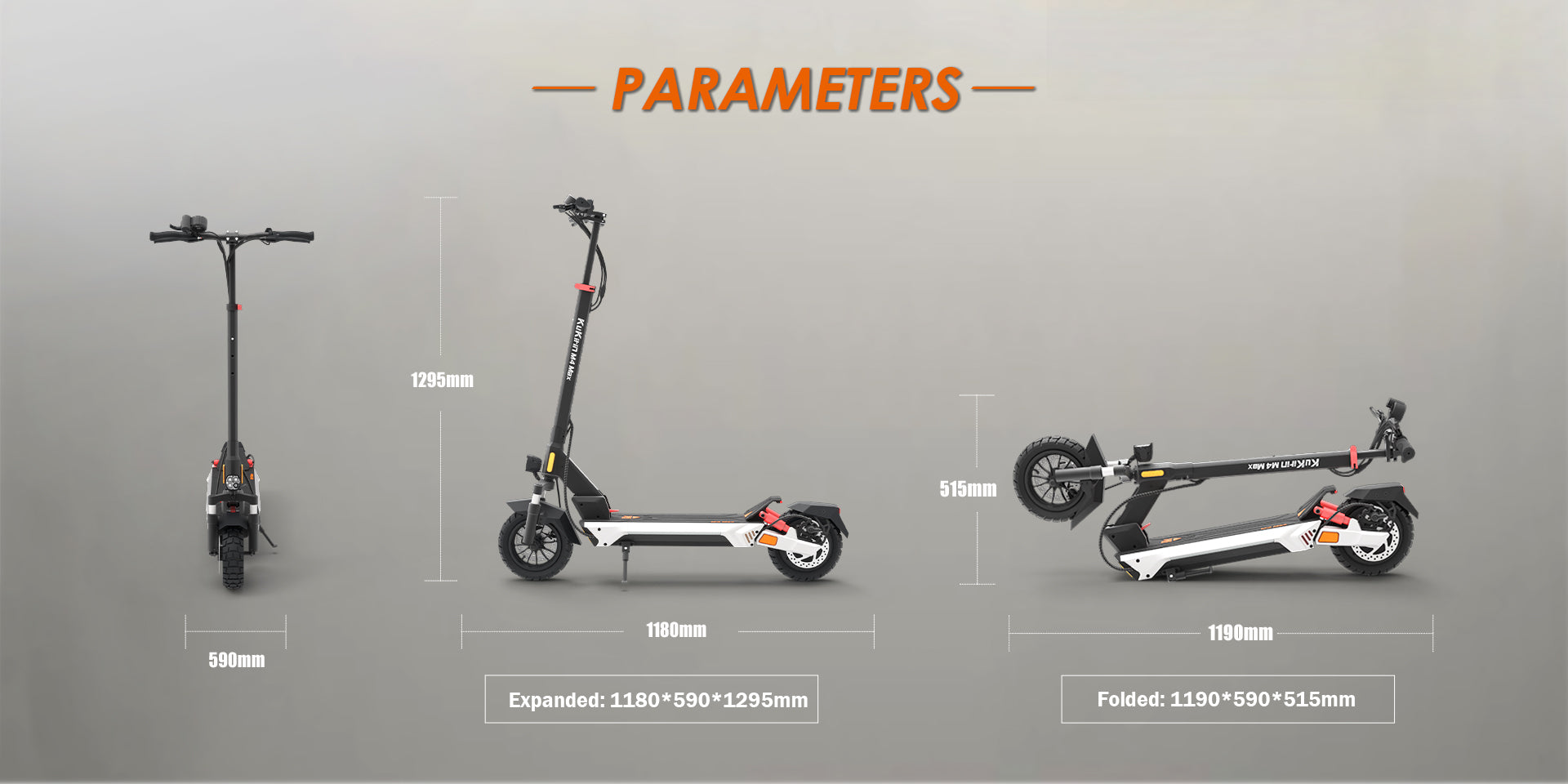 KuKirin M4 Max elektromos roller – 16. termékkép