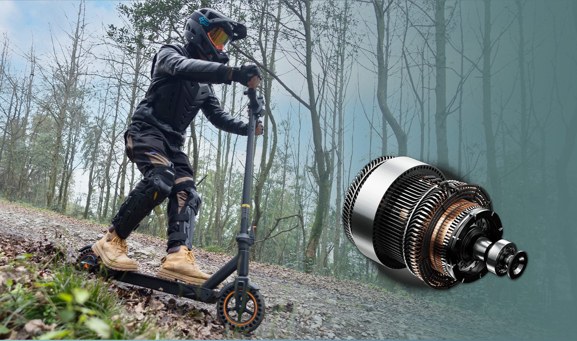 KuKirin S1 MAX elektromos roller – 12. termékkép