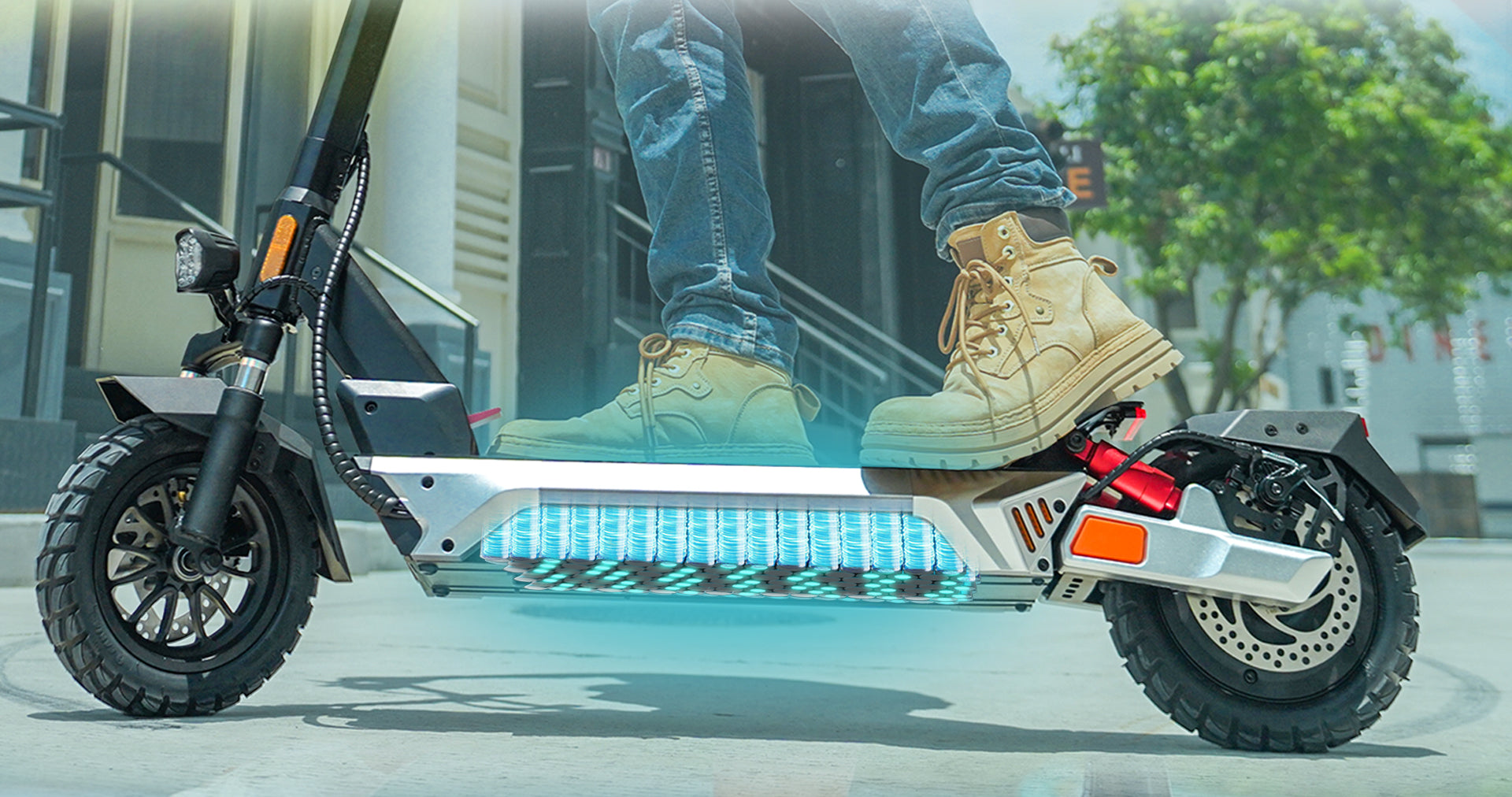 KuKirin M4 Max elektromos roller – 11. termékkép